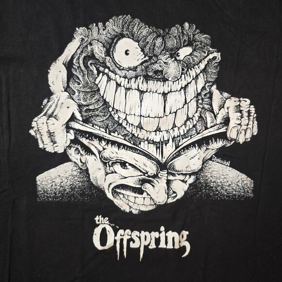 THE OFFSPRING 'Monster Brain' tee from 1995. T-SHIRT OFFICIAL TEE - Picture 2 of 6